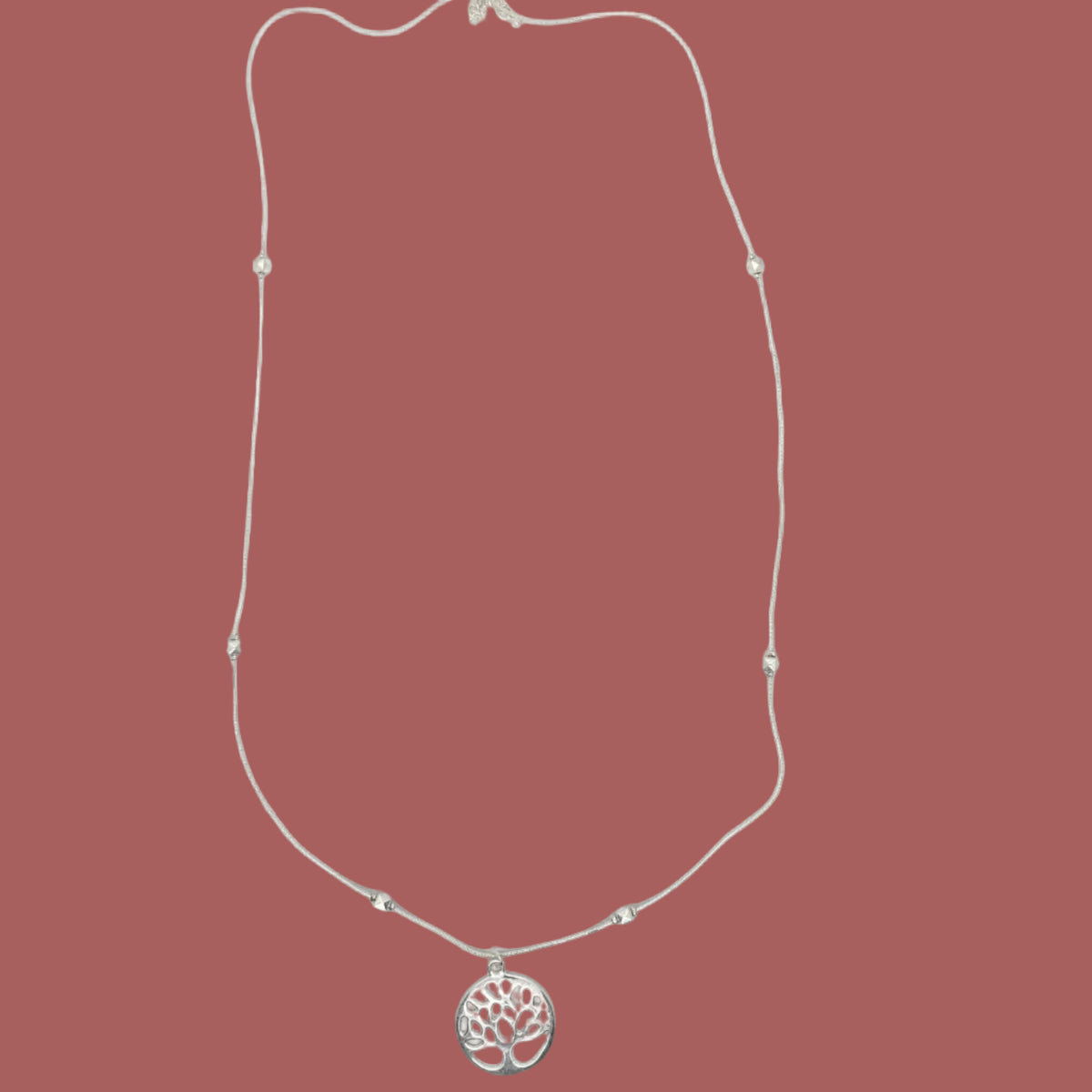 Audrey's - Silver Tree of Life Necklace