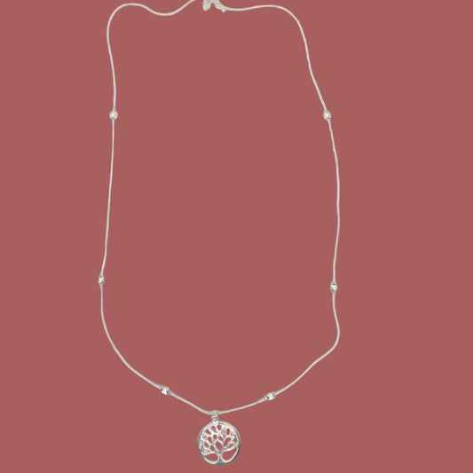 Audrey's - Silver Tree of Life Necklace