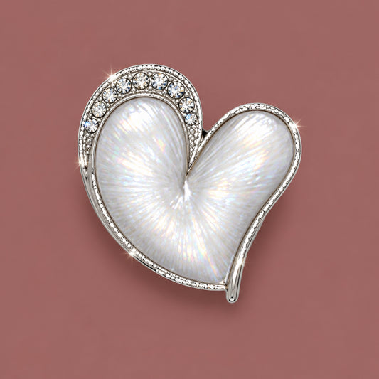 Audrey's - Magnetic Heart Fashion Brooch