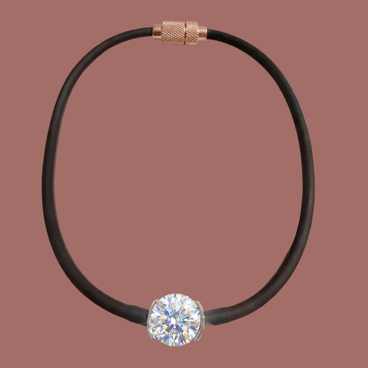 Jacqueline Kent - Big Bling Crystal Magnet Close Choker