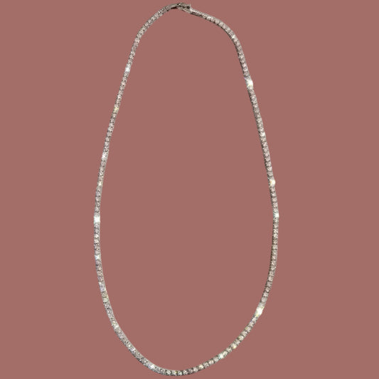 Jacqueline Kent - Vintage Square Cut Crystal Bling Choker