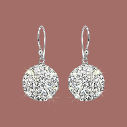 Audrey's- Mirror Ball Earrings