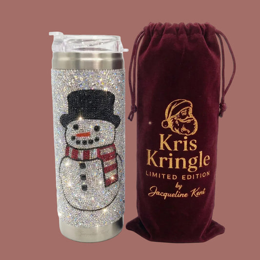 Jacqueline Kent - Limited Edition Snowman Crystal Tumbler