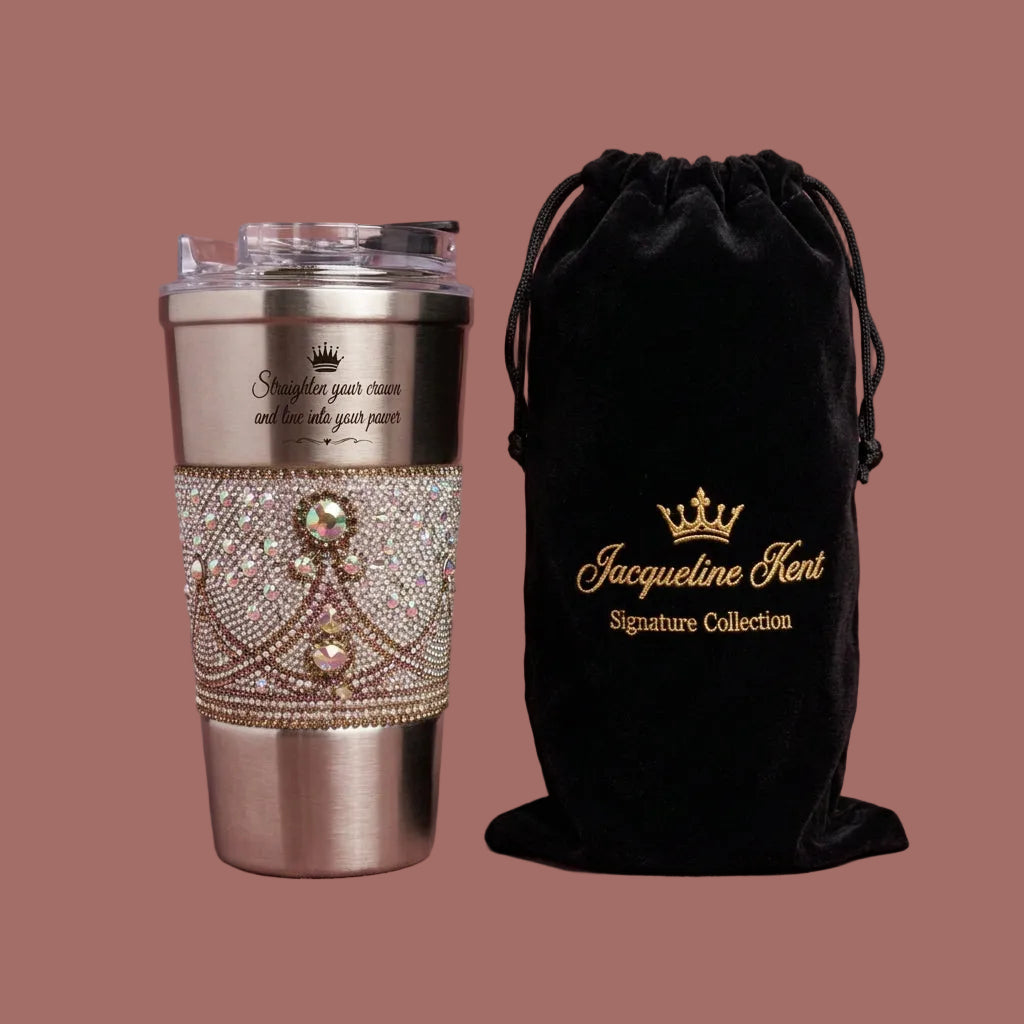 Jacqueline Kent - Jeweled Crown Coffee Cup