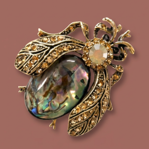 Audrey's - Vintage-Inspired Beetle Brooch