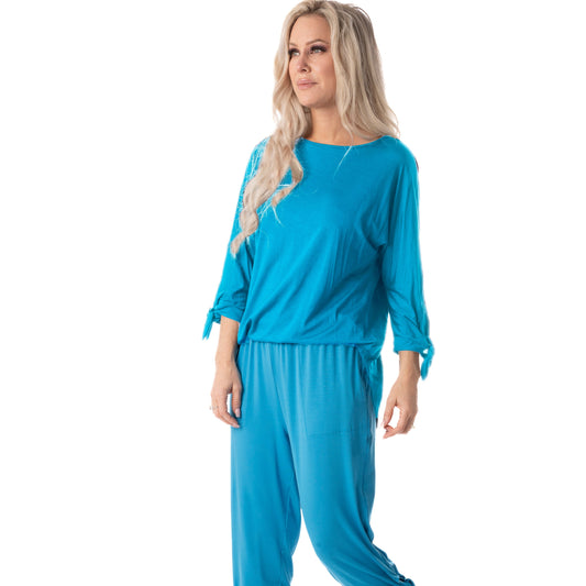 Pure - Tie-Sleeve Top