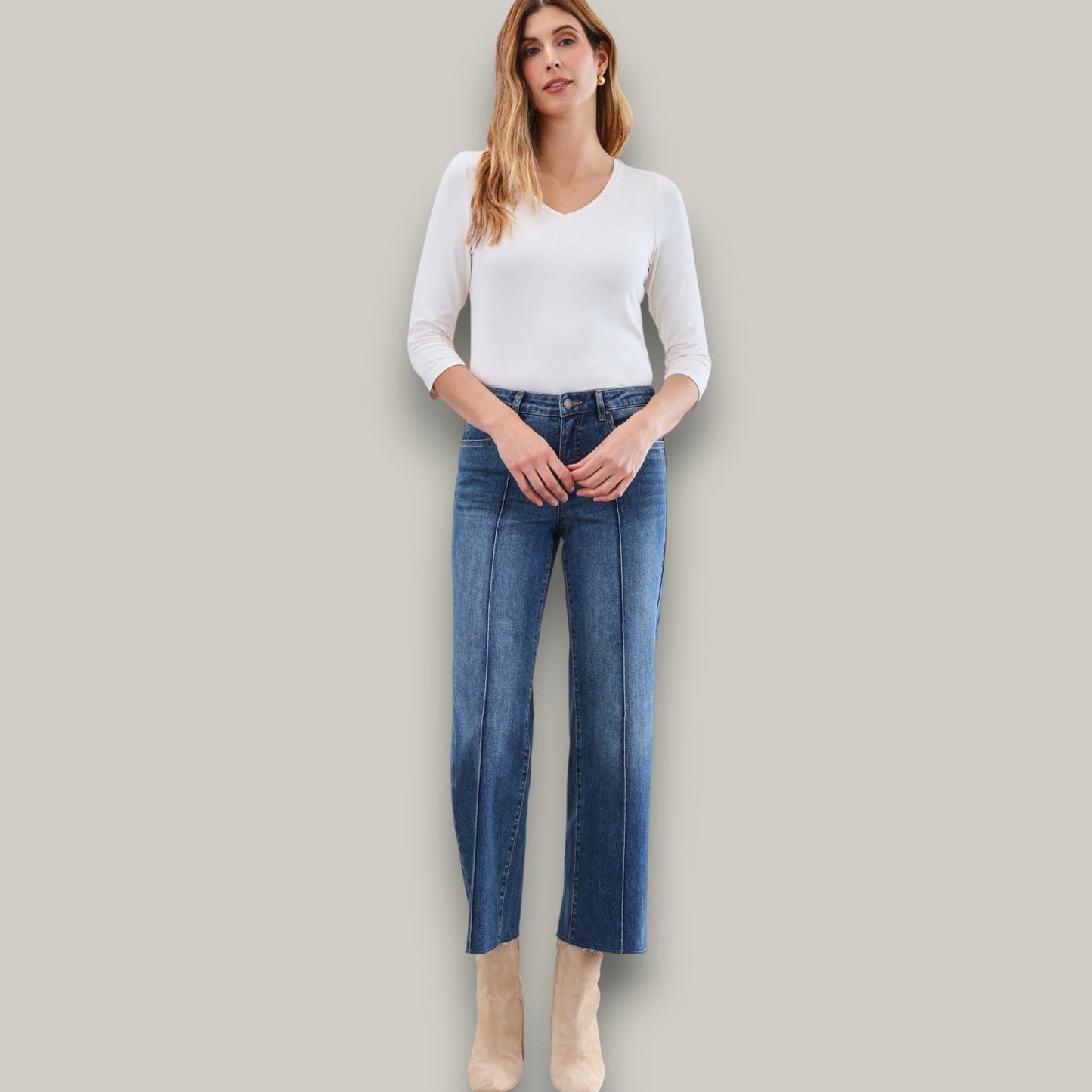 FDJ - Olivia Wide-Ankle Denim