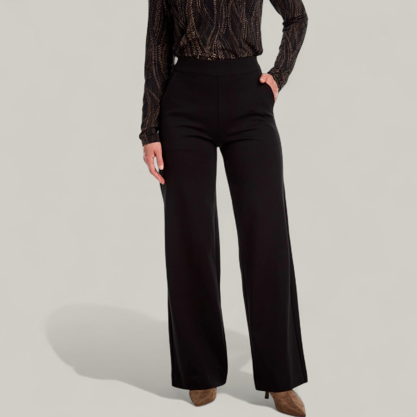 FDJ - Pull-On Wide Leg Pant