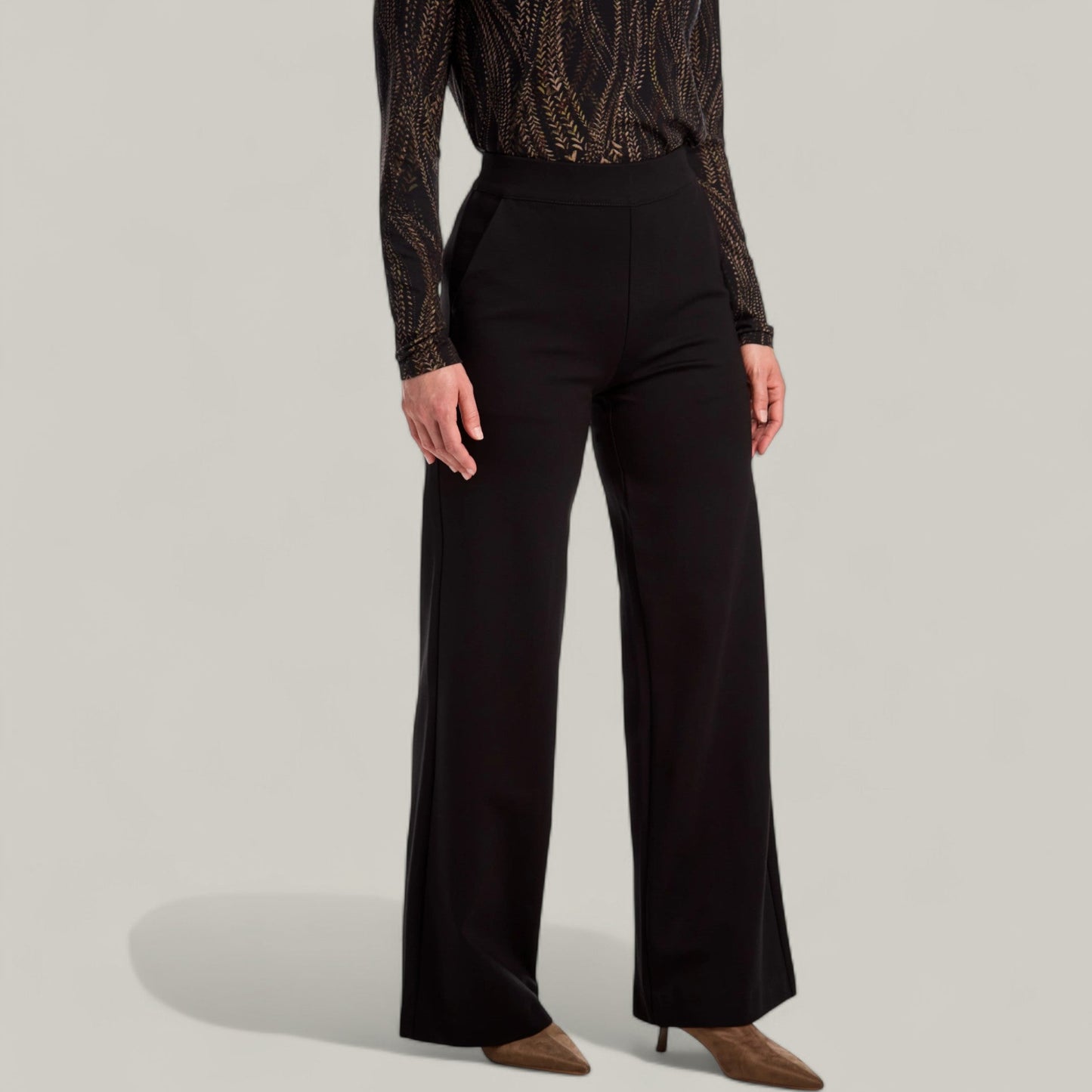 FDJ - Pull-On Wide Leg Pant
