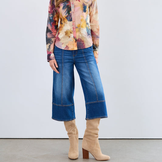 FDJ - Olivia Wide Leg Gaucho Jeans
