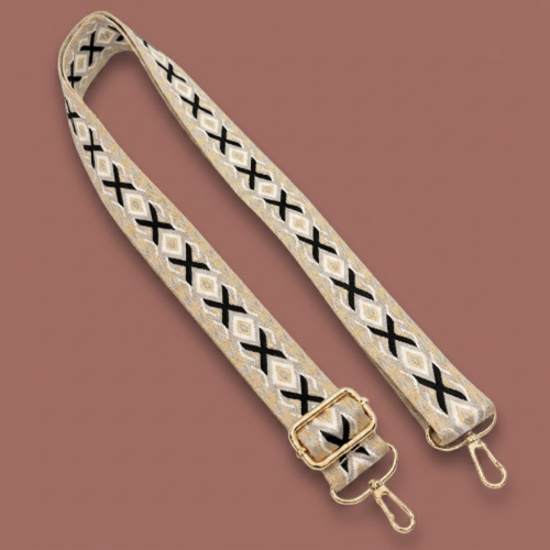 Estelle Wilson - Geo Luxe Adjustable Crossbody Bag Strap