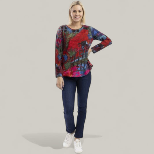 Orientique - Contemporary Long Sleeve Top