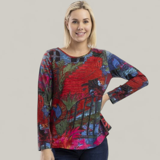 Orientique - Contemporary Long Sleeve Top