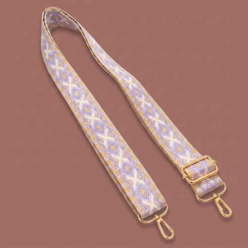 Estelle Wilson - Geo Luxe Adjustable Crossbody Bag Strap