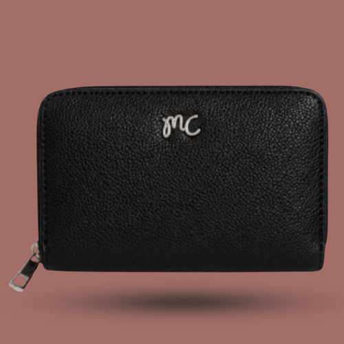 Audrey's - Pebbled Compact Zip Wallet