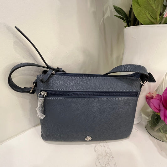 La Diva - Cross-Body Handbag With Zip Closures