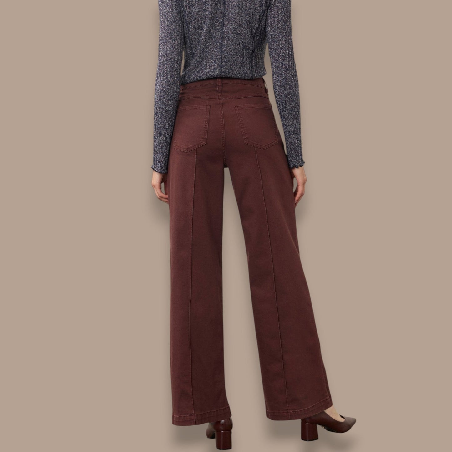 FDJ - Olivia Pintuck Wide Leg Pants