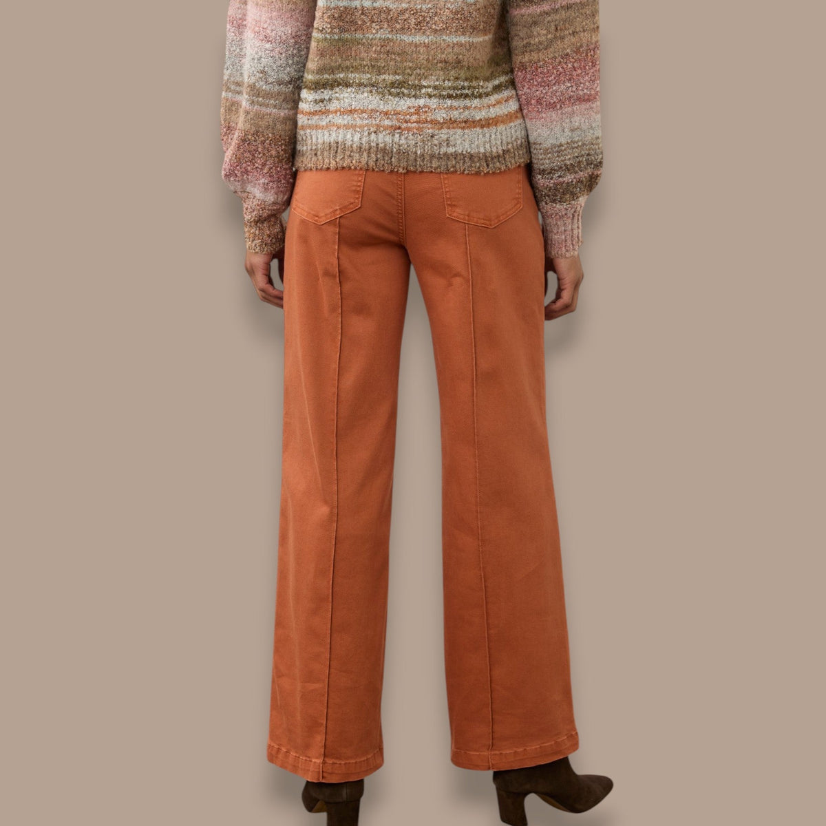 FDJ - Olivia Pintuck Wide Leg Pants