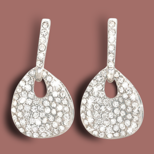 Audrey's - Crystal Teardrop Sparkle Earrings