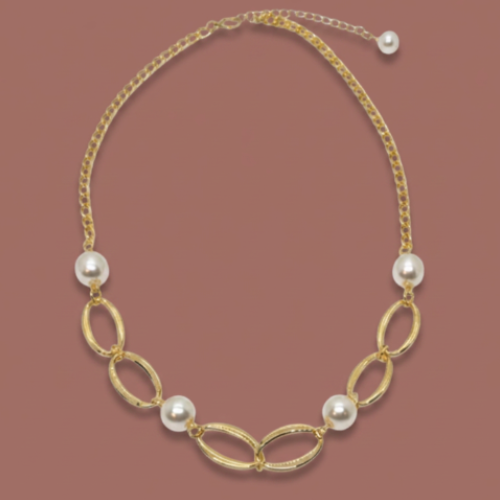 Merx - Pearl Link Necklace