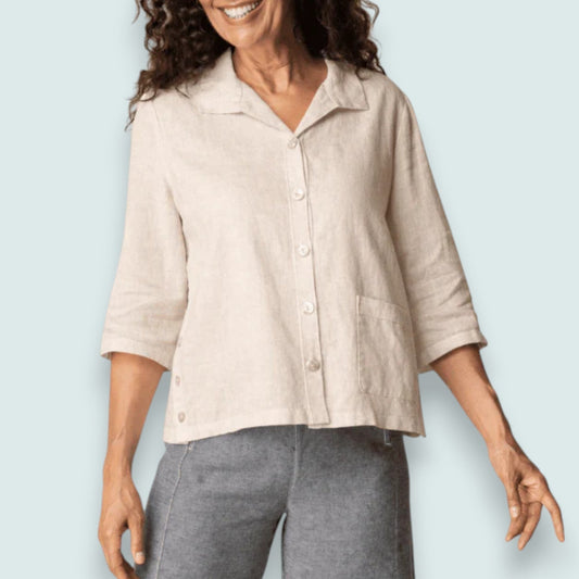 Habitat - Relaxed Linen Blouse