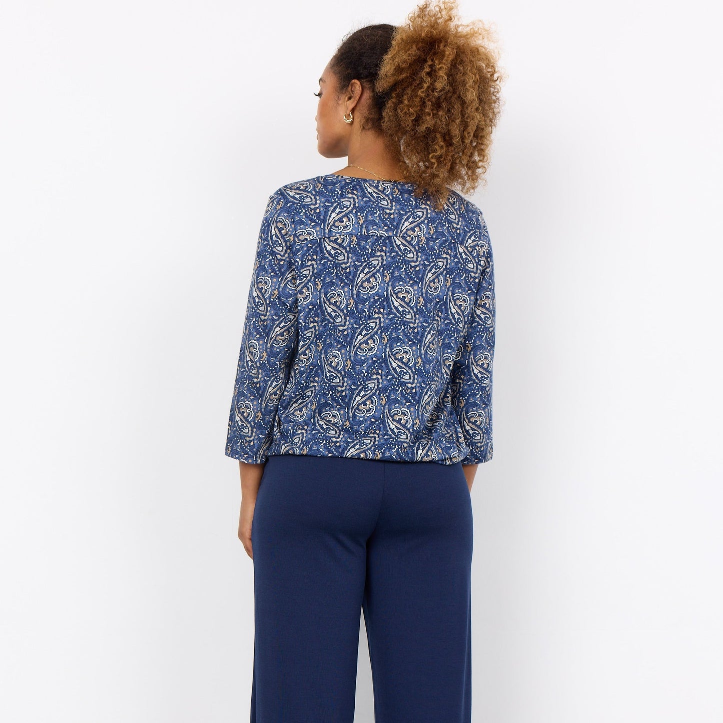 Soya Concept - Paisley Print Top