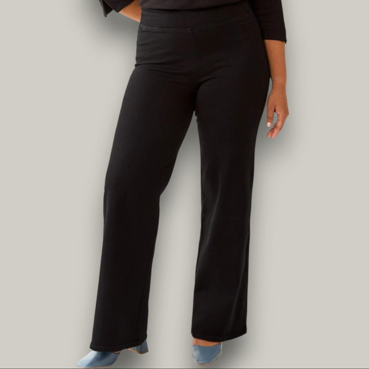 FDJ - Effortless Pull-On Wide-Leg Denim