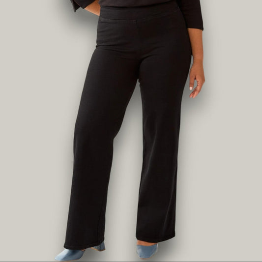 FDJ - Effortless Pull-On Wide-Leg Denim