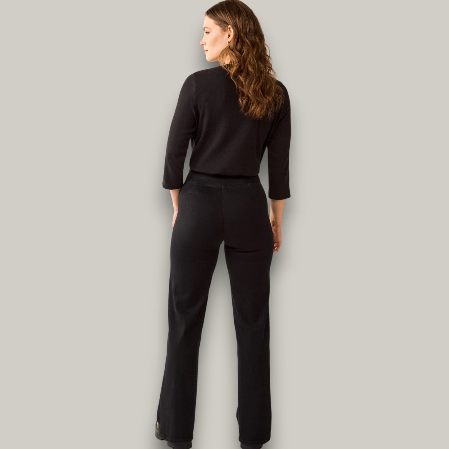 FDJ - Effortless Pull-On Wide-Leg Denim