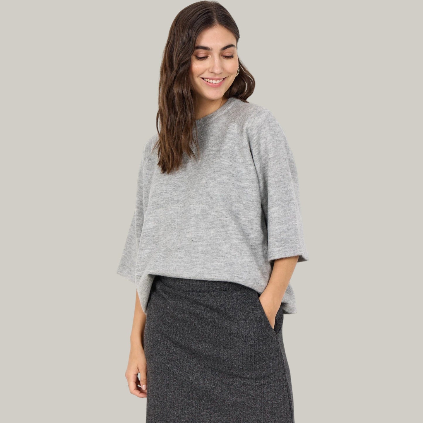 Soya Concept - Short Sleeve Pullover Sweater