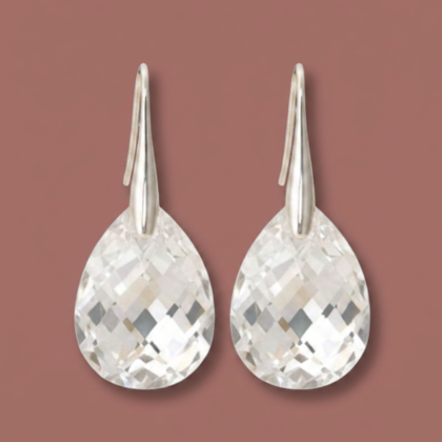 Audrey's - Crystal Dewdrop Elegance Earrings