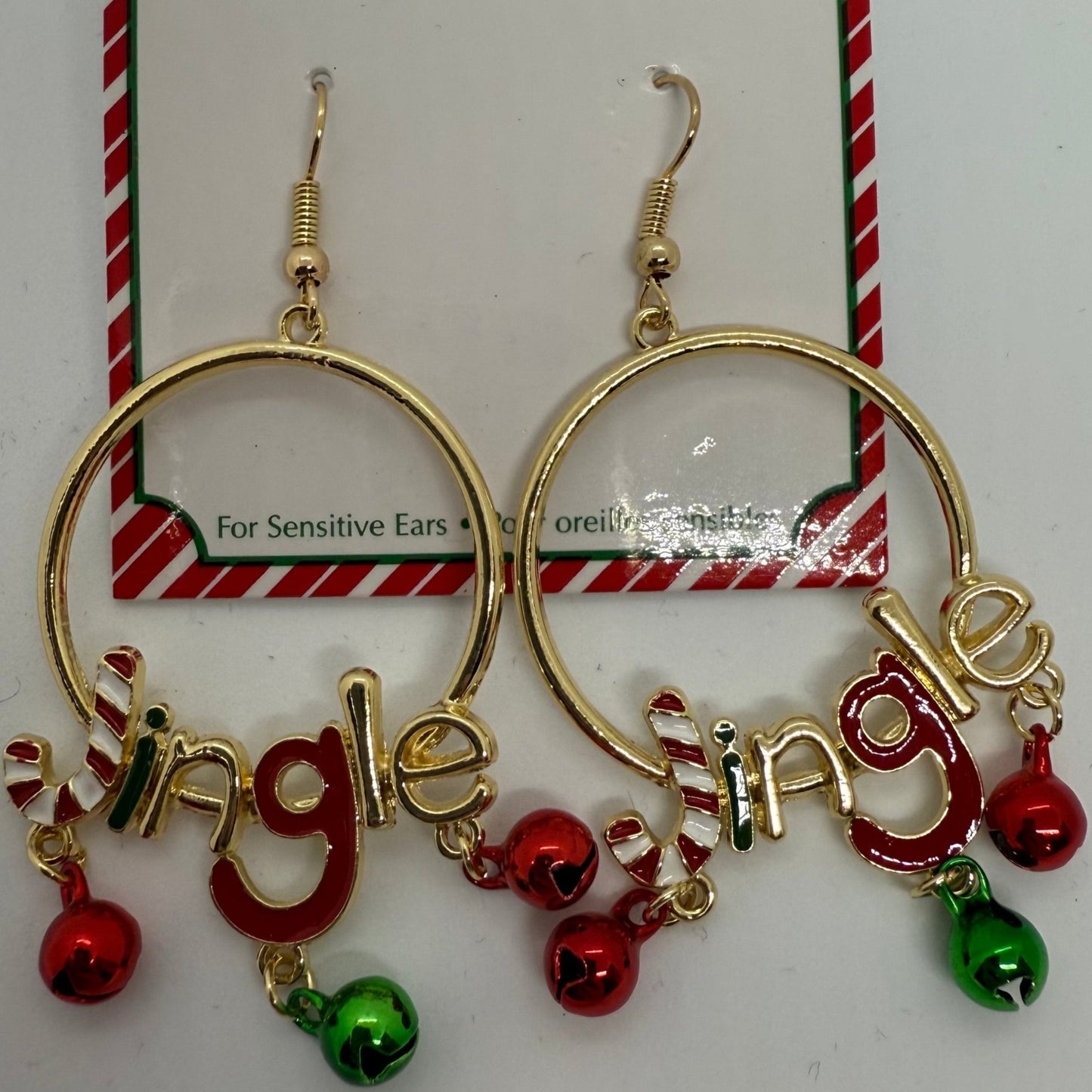 Audrey's - Hoop Jingle Earrings