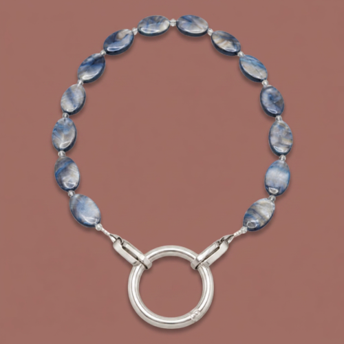 Lofttan - Trent Blue Oyster Necklace