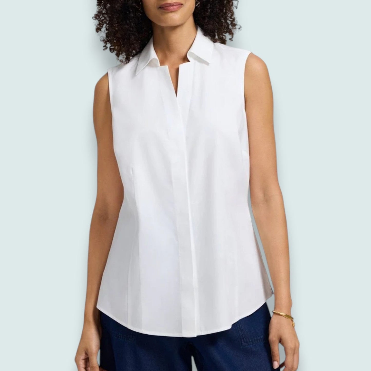 Foxcroft - Taylor No Iron Stretch Sleeveless Blouse