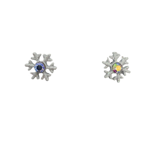 Audrey's - Sparkle Fleck Snowflake Earrings