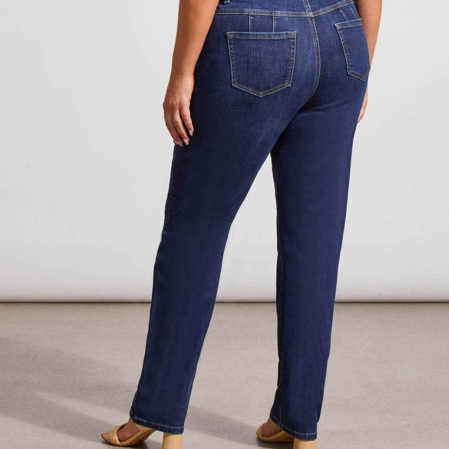 Tribal - Sophia 5-Pocket Curvy Straight Leg Jeans (Plus Size)