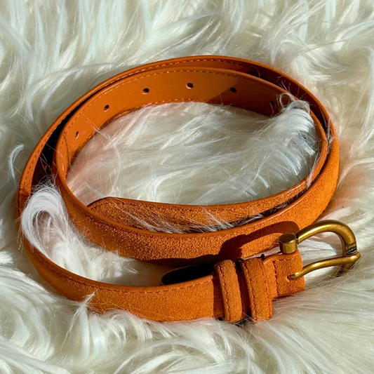 Armoir - Suede Finish Leather Belt