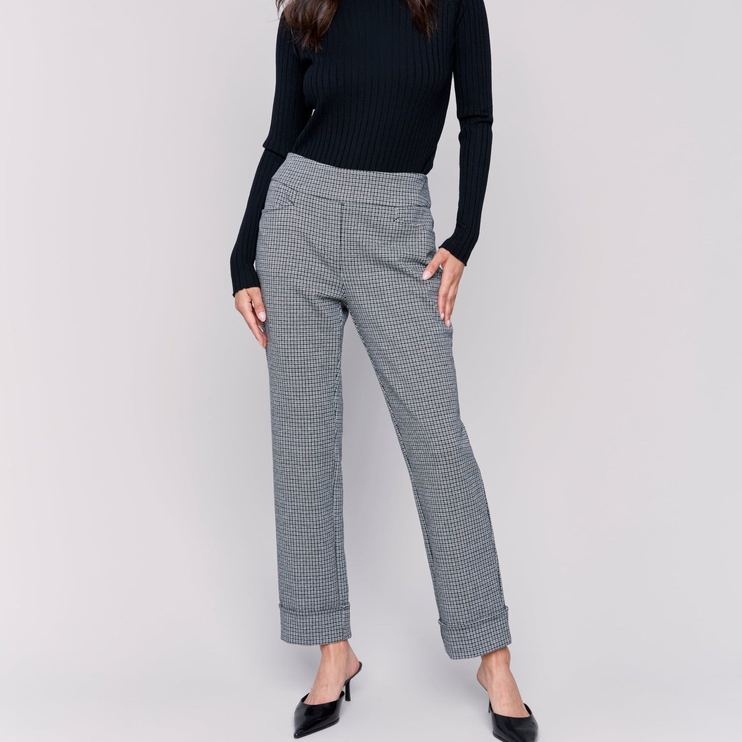 Charlie B - Cuffed Ponte Pants