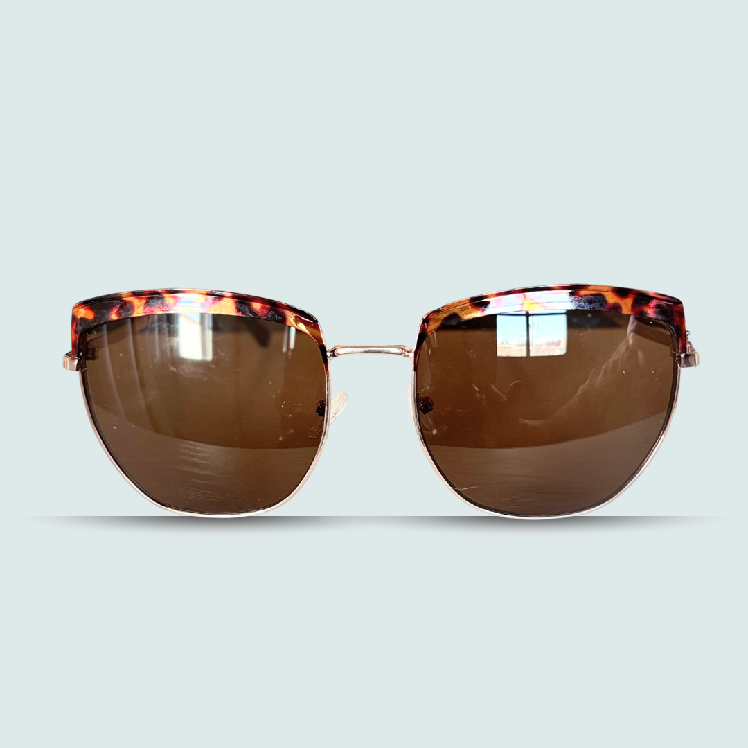 A.J Morgan - Half-Rim Cat-Eye Sunglasses