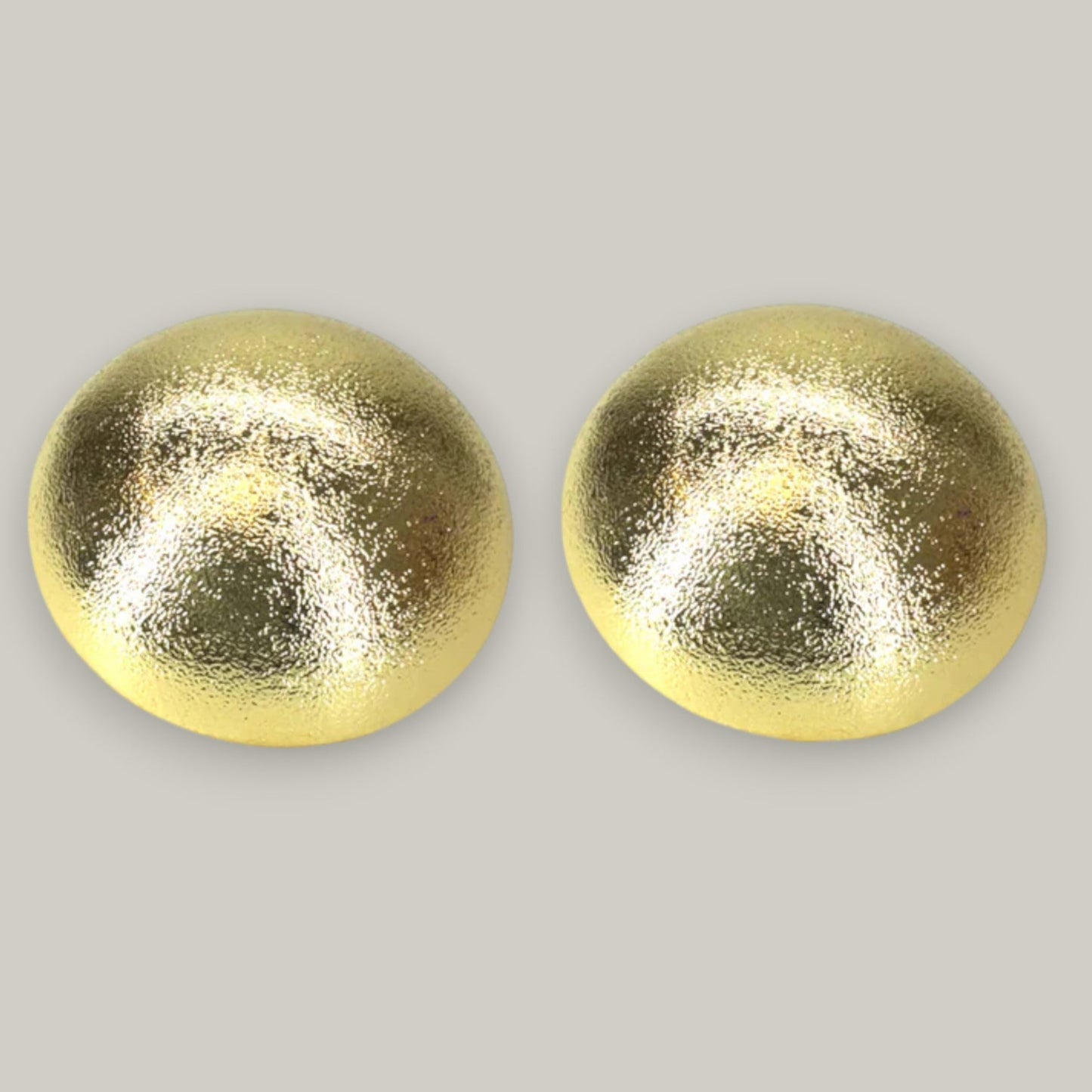 Jacqueline Kent - Large Button Earrings