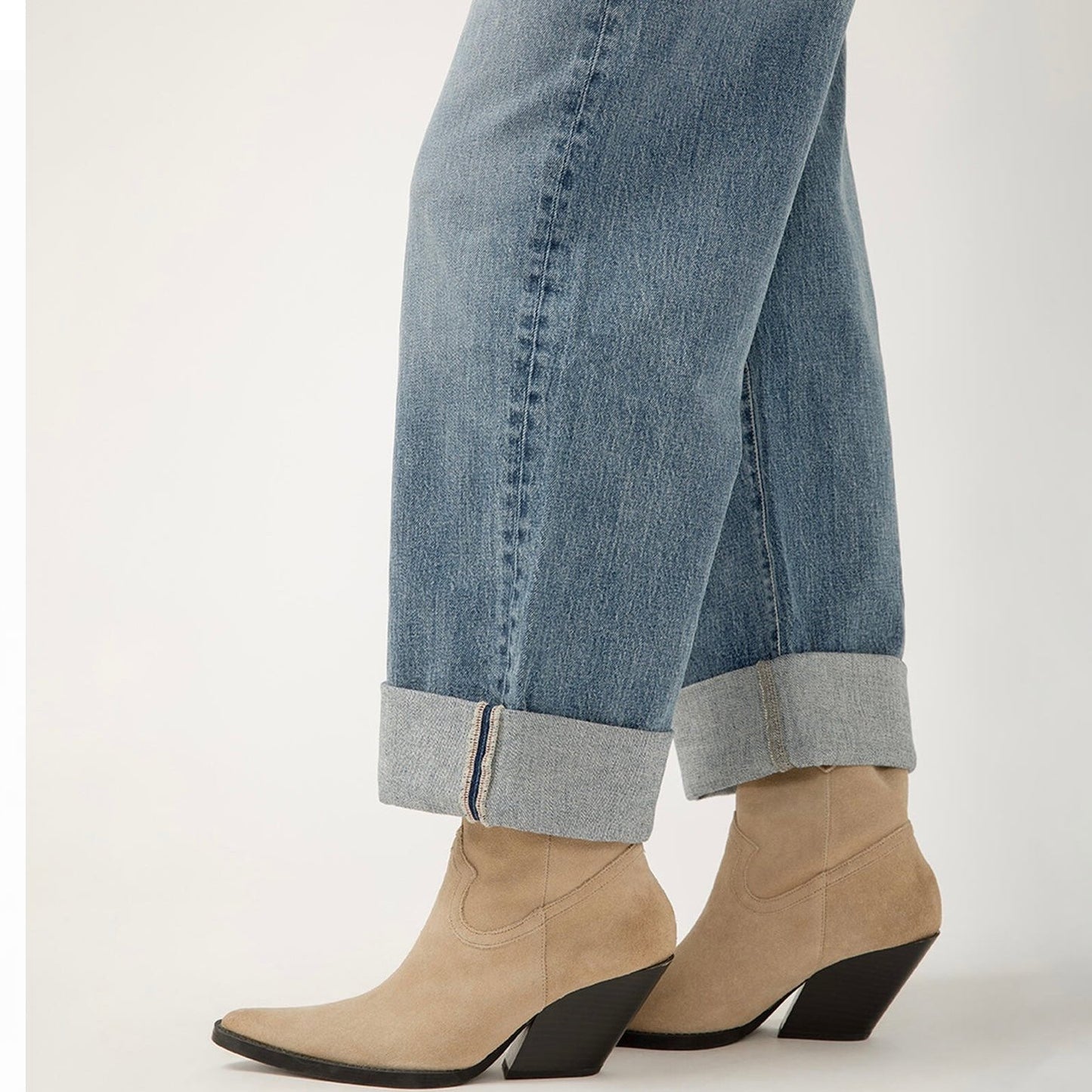 Silver Jeans - Baggy Mid-Rise Wide Leg Jeans