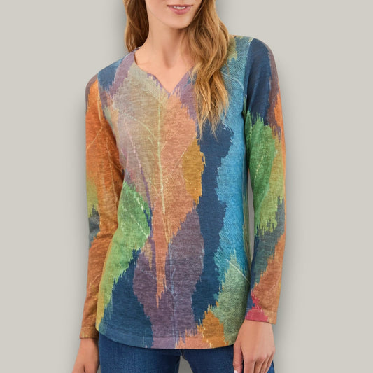 FDJ - Studio Brush Notch-Neck Top