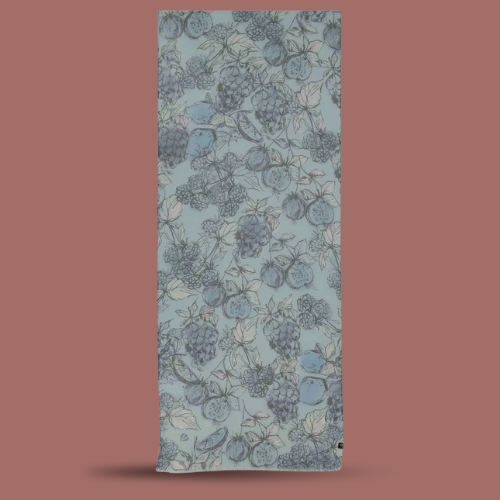 Fraas - Hand-Drawn Fruit Print Lightweight Scarf