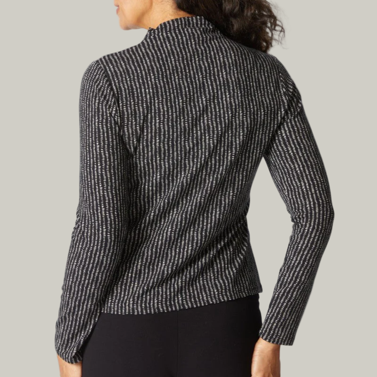 Habitat - Core Travel Dots Tie Front Top