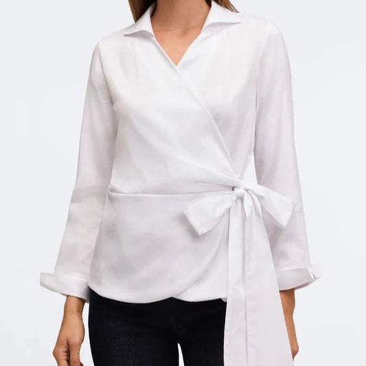 Foxcroft - Stretch Matte Sateen Blouse