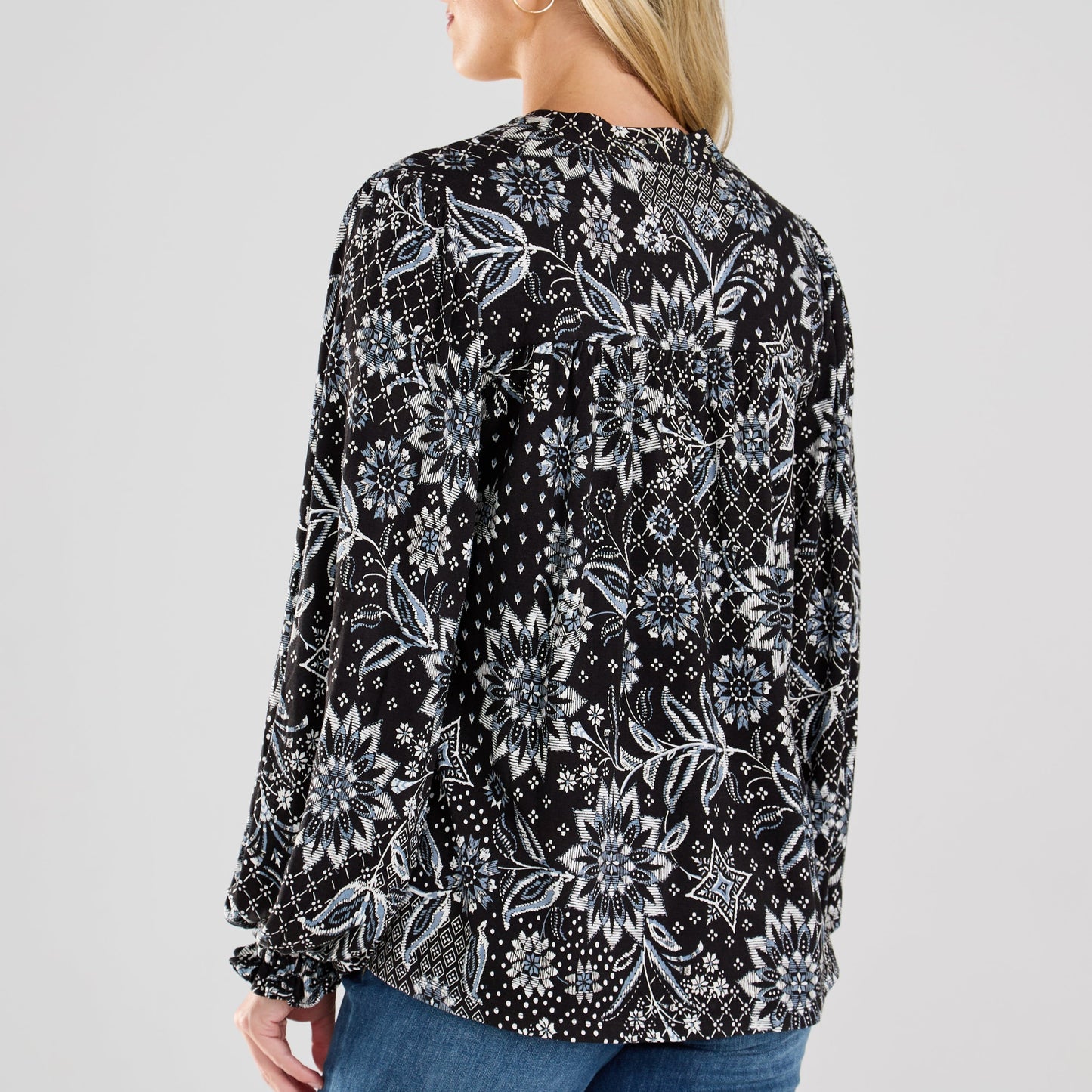 FDJ - V-Neck Floral Top