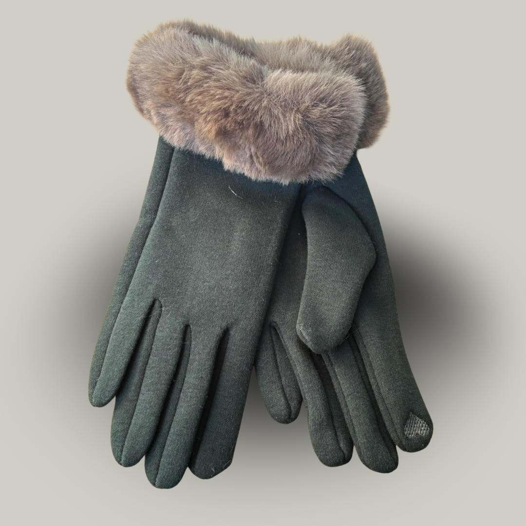 Memories - Faux Fur Gloves