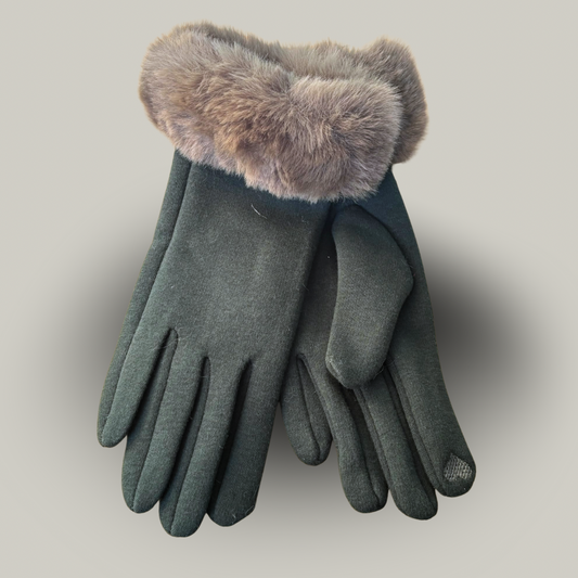 Memories - Faux Fur Gloves