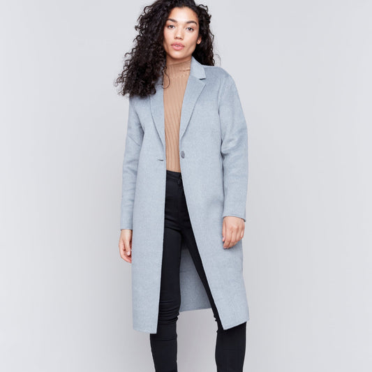 Charlie B - Long Double-Faced Wool Coat