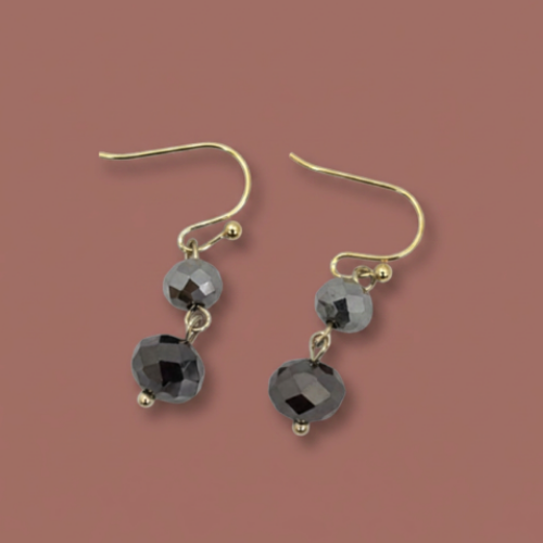 Audrey's - Midnight Shimmer Drop Earrings